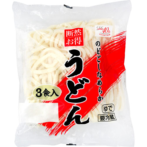 ＣＧＣ　断然お得　うどん ３食入り