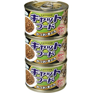 ＣＧＣ　キャットＦかつおまぐろゼリー　 ３缶Ｐ