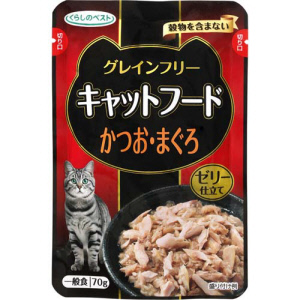 ＣＧＣ　グレインＦキャットＰかつお・まぐろ　 ７０ｇ