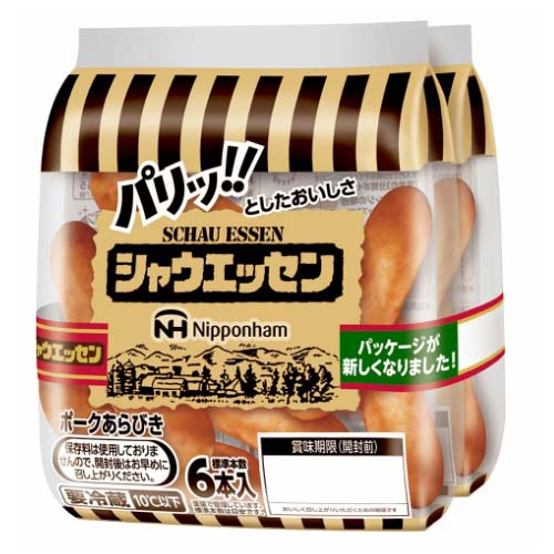 日本ハム　エコシャウエッセン １１７ｇ&times;２
