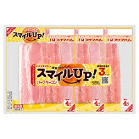 プリマハム　スマイルＵＰ　ハーフベーコン３連