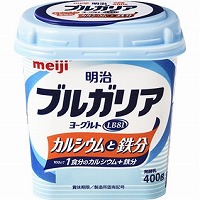 明治　ブルガリアＹＧ　カルシュウムと鉄分　 ４００ｇ