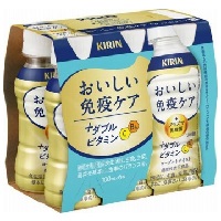 キリン　おいしい免疫ケア　ダブルビタミン　 ６本