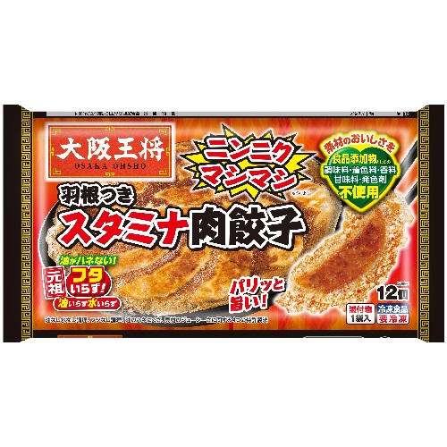 イートアンド　大阪王将　羽根つきスタミナ餃子